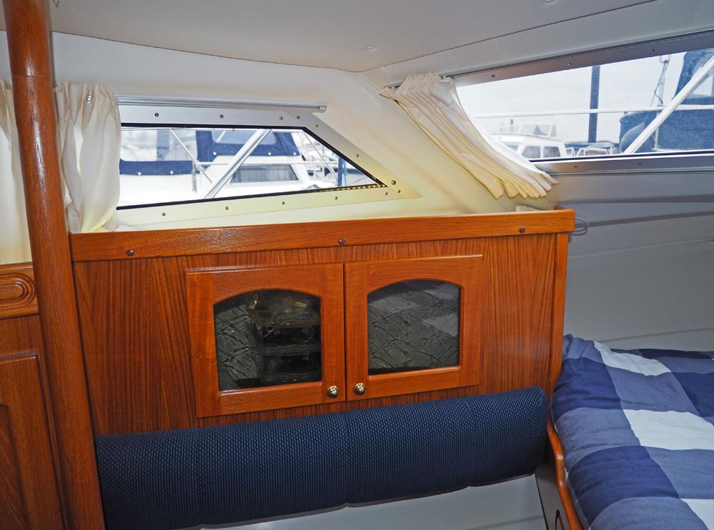 Cabin en avant, H&eacute;bergements